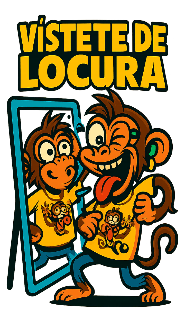 ¡Vístete de Locura, que la Cordura Aburre! 🐒💥