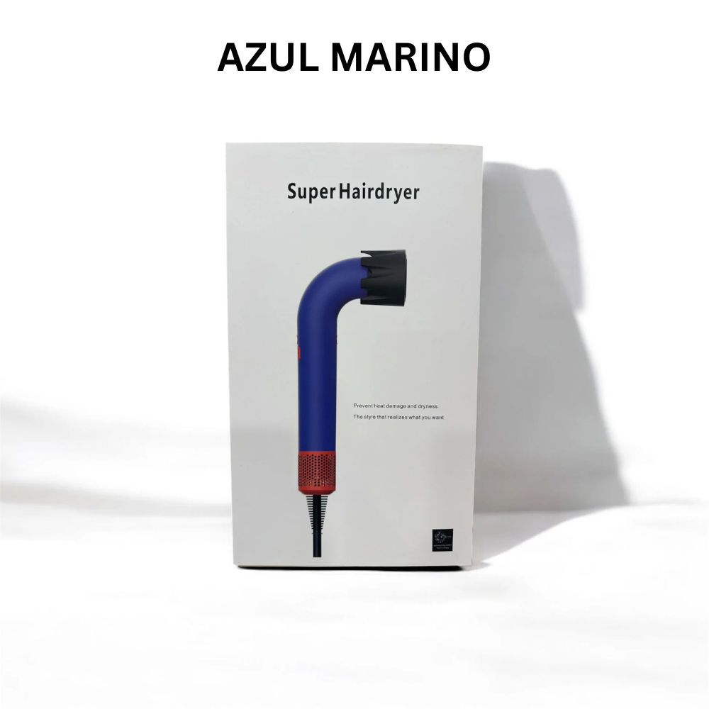 Súper Secador de Pelo Profesional con 4 Cabezales – Potencia y Estilo de Salón en Casa
